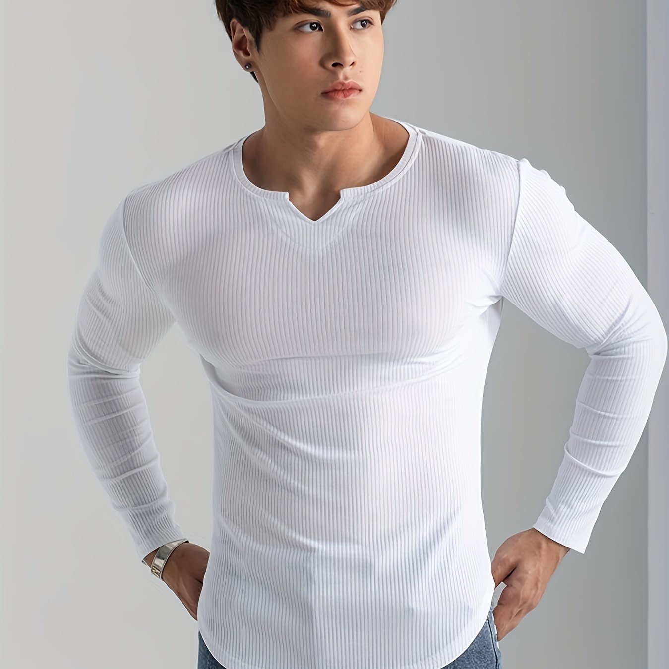 Body Fit Full Sleeves T-Shirt