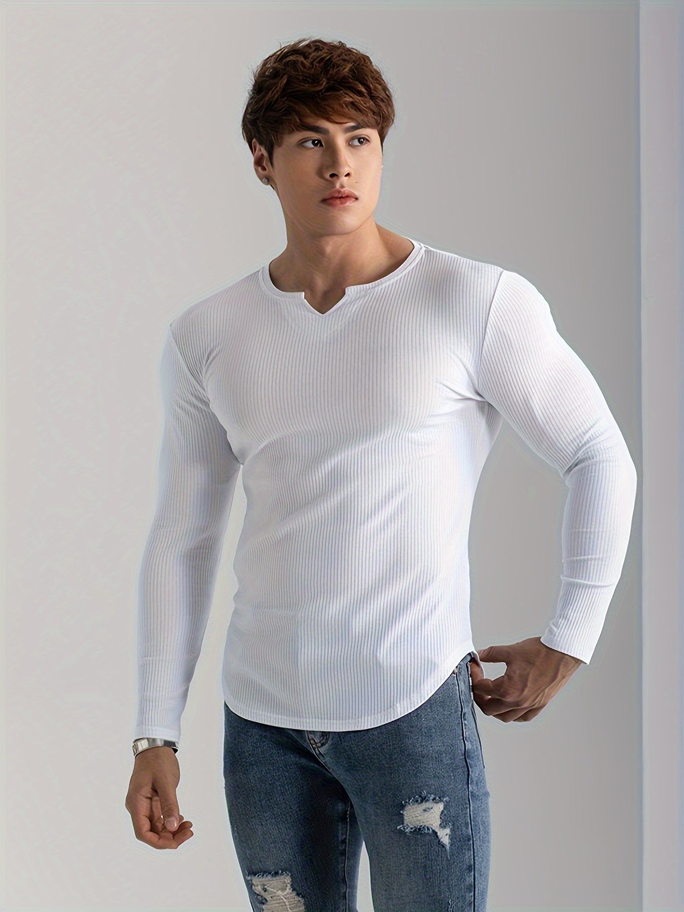 Body Fit Full Sleeves T-Shirt
