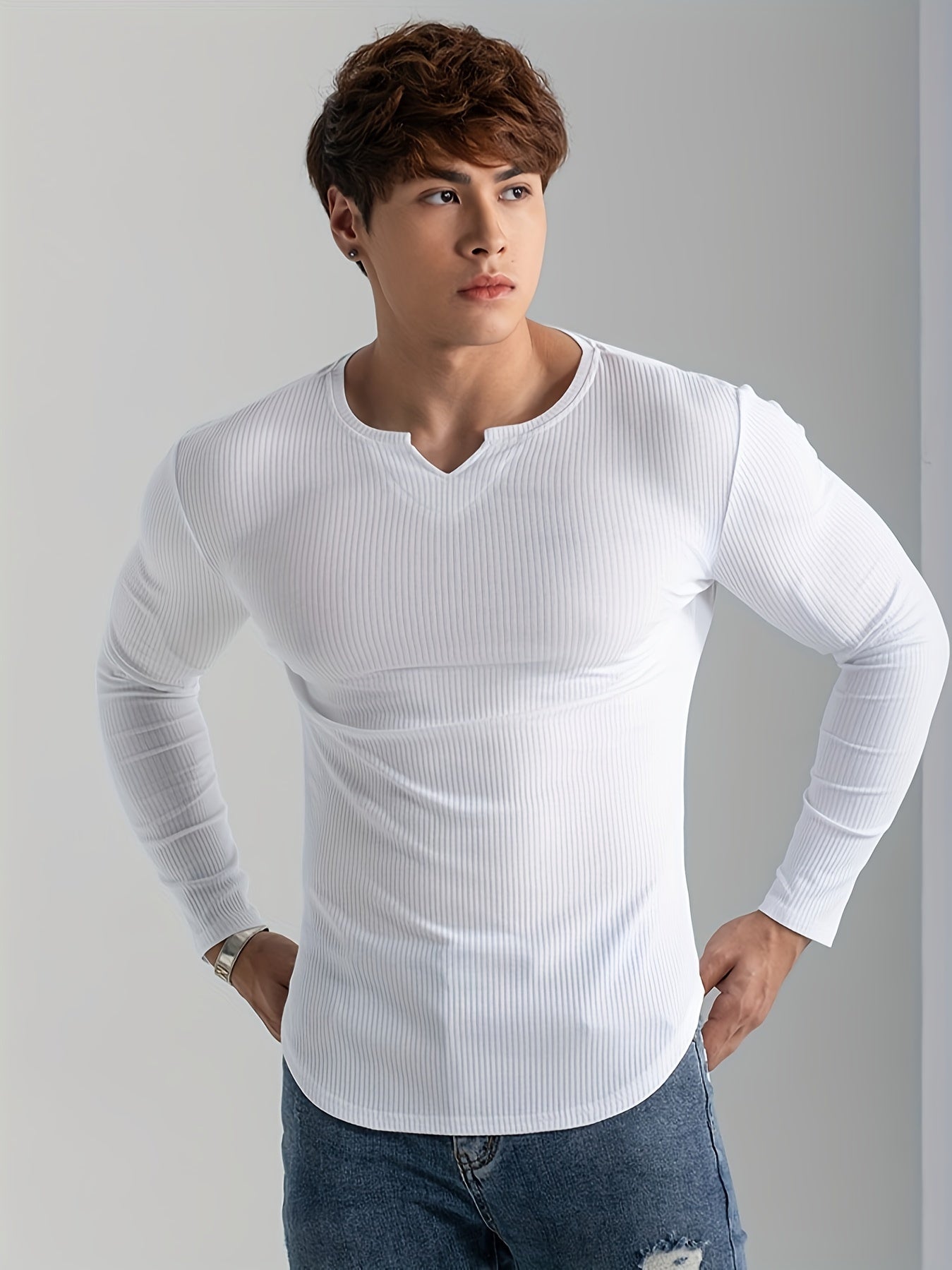 Body Fit Full Sleeves T-Shirt