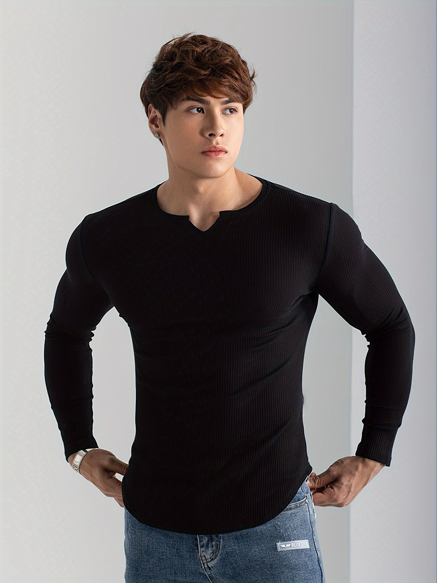 Body Fit Full Sleeves T-Shirt