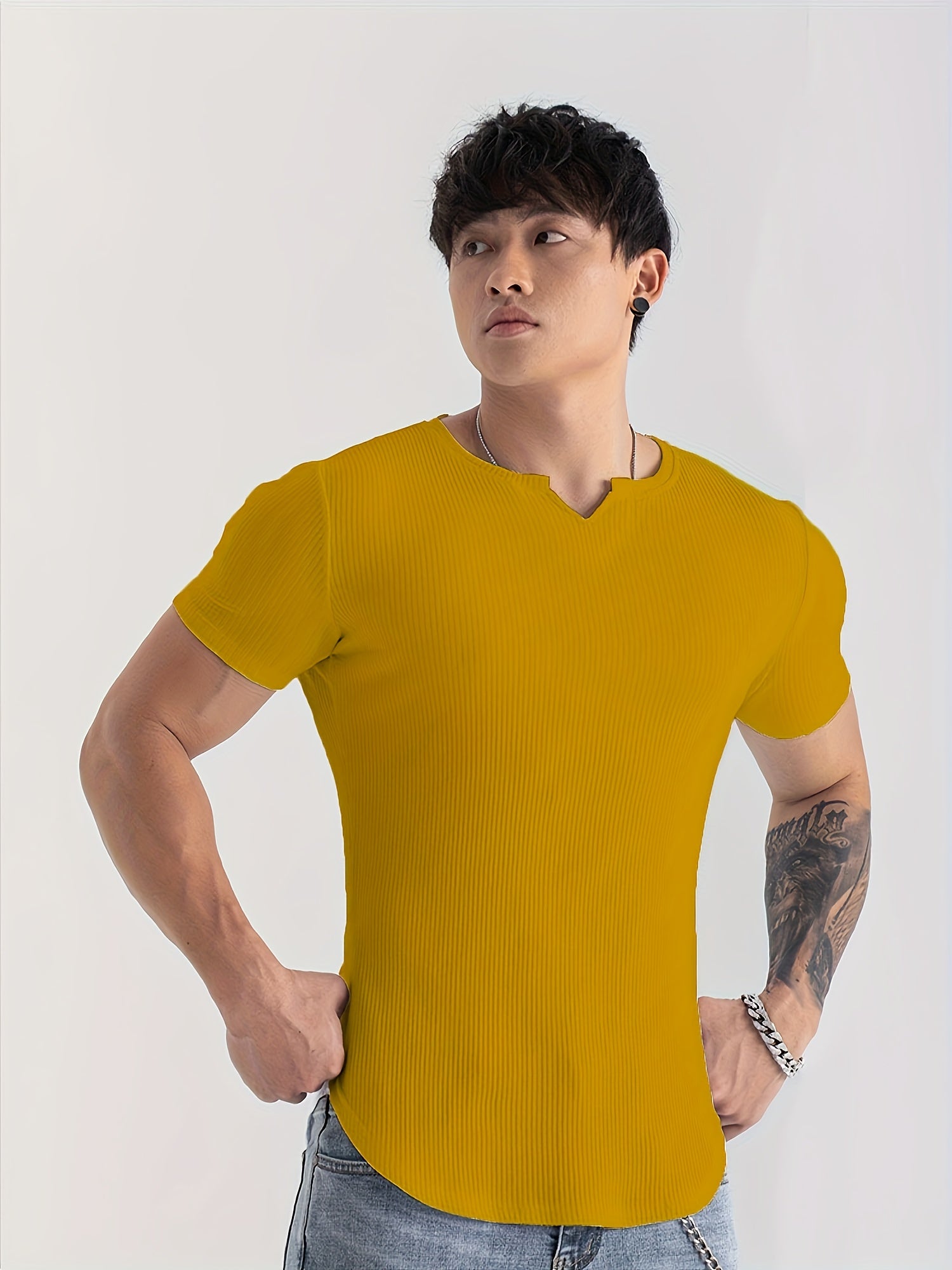 Body Fit HalfSleeves T-Shirt